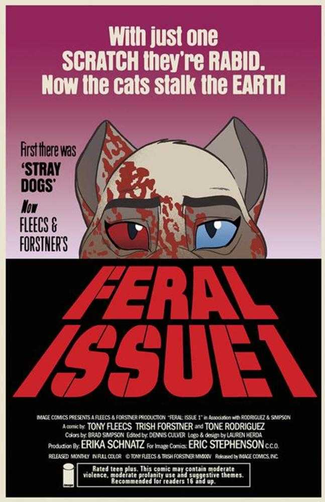 New Comic Book Day 27th March 2024 - 97 Feral Cats