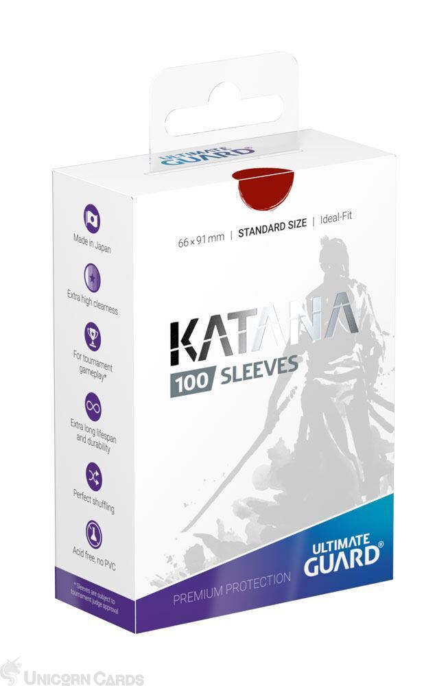 Ultimate Guard Katana Sleeves Standard Size Rising Sun (100)