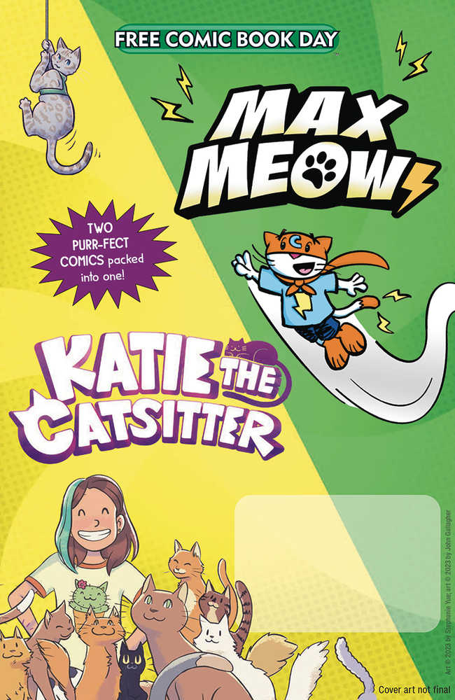Free Comic Book Day 2024 Katie Catsitter Max Meow Mashup #1