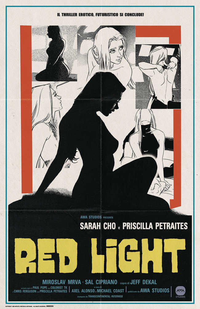 Red Light #4 (Of 4) Cover C Erotic Film Homage (Mature)