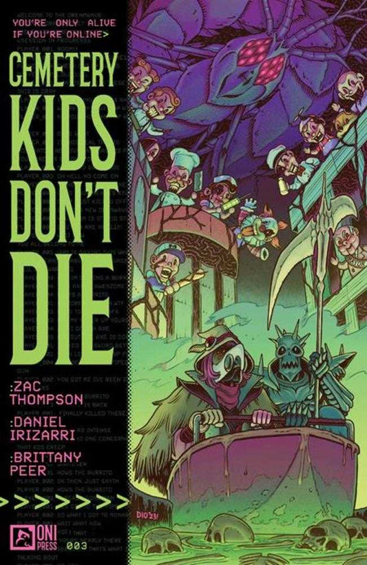Cemetery Kids Dont Die #3 (Of 4) Cover A Daniel Irizarri