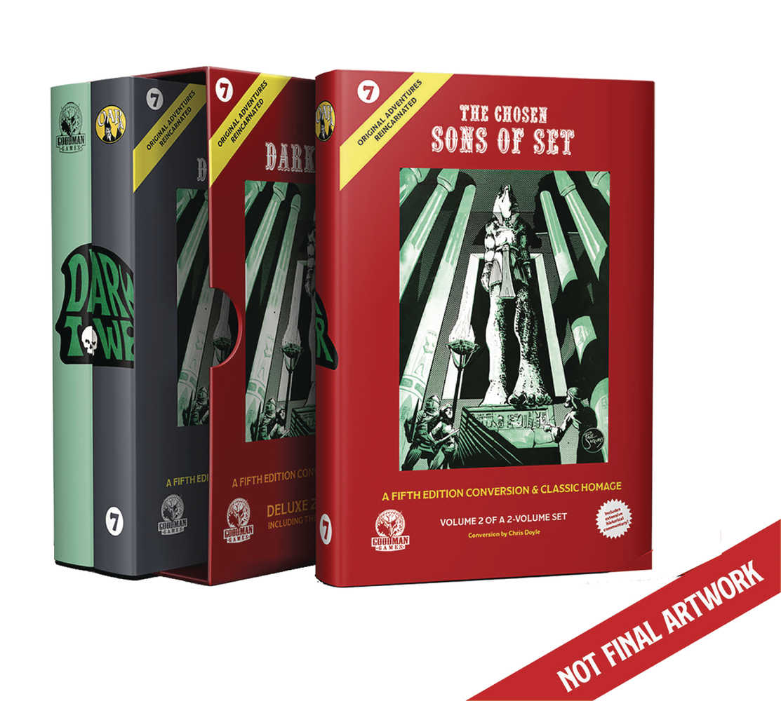 Dungeons & Dragons 5e Original Adventure Reincarnated Hardcover #7 Dark Tower