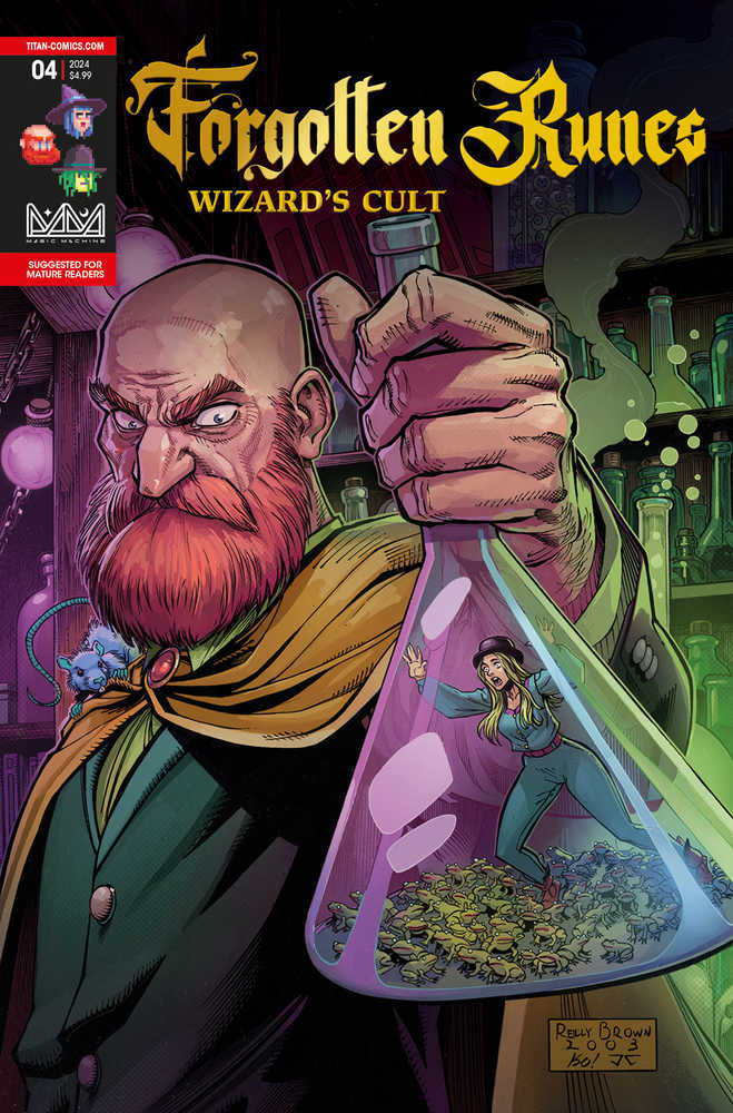 Forgotten Runes Wizards Cult #4 (Of 10) Cover A Brown