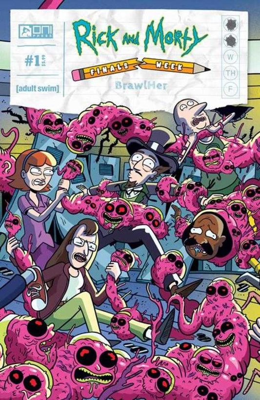 Rick And Morty Presents Finals Week Brawlher #1 (Of 5) Cover C 1 in 10 Marc Ellerby Interconnecting Variant