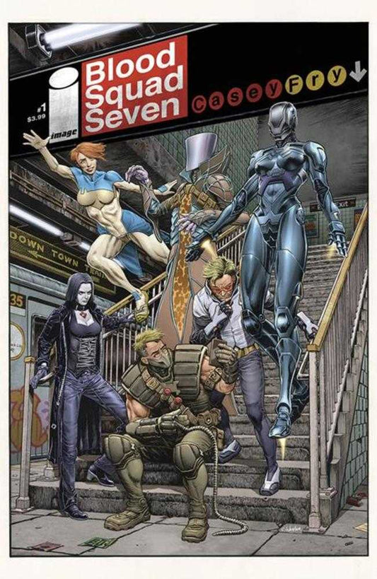 Blood Squad Seven #1 Cover B Chris Weston Variant