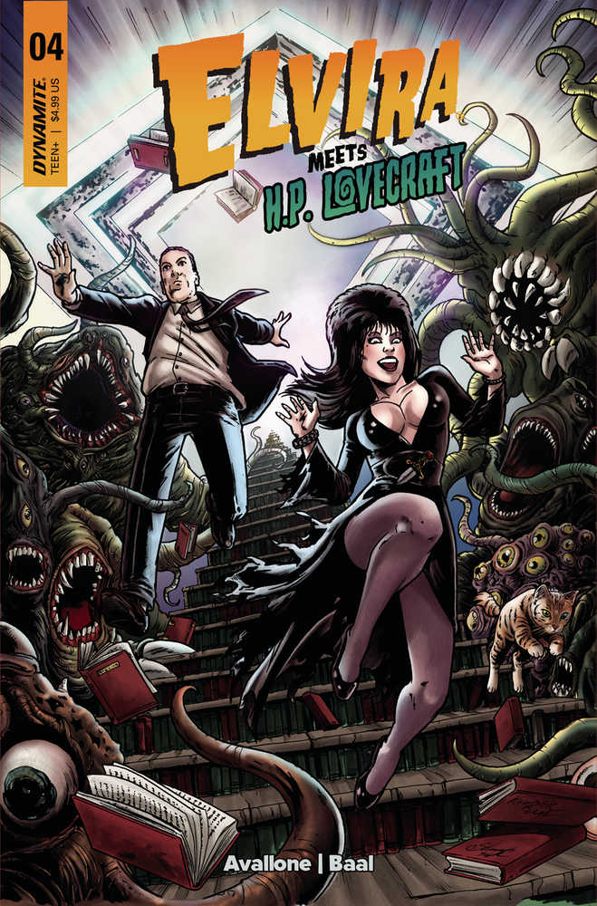 Elvira Meets Hp Lovecraft #5 Cover B Baal