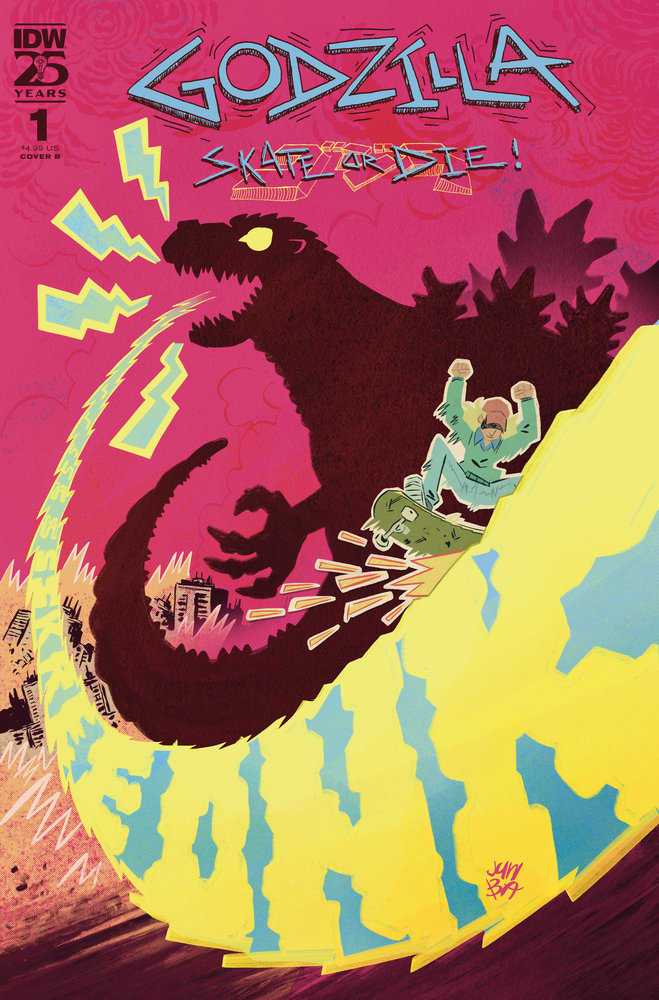 Godzilla Skate Or Die #1 Cover B Ba