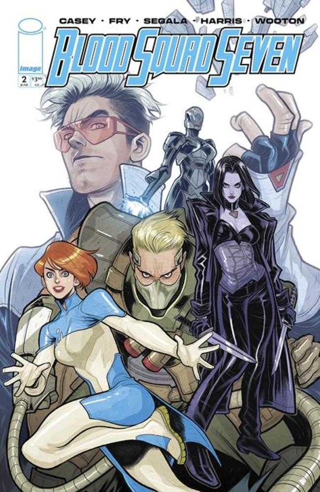 Blood Squad Seven #2 Cover C 1 in 10 Elizabeth Torque Variant