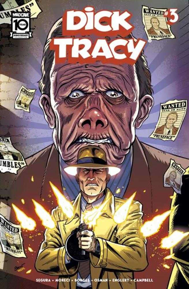 Dick Tracy #3 Cover B Brent Schoonover Connecting Cover Variant