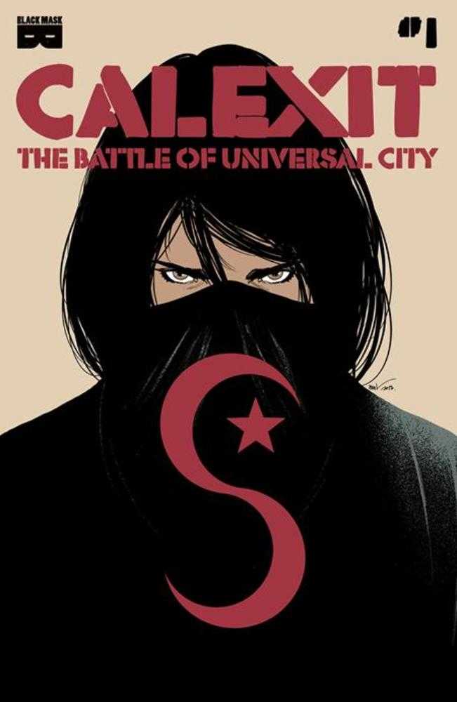 Calexit The Battle Of Universal City #1 (Of 3) Cover E 1 in 10 Amancay Nahuelpan Variant (Mature) Previously Solicited.