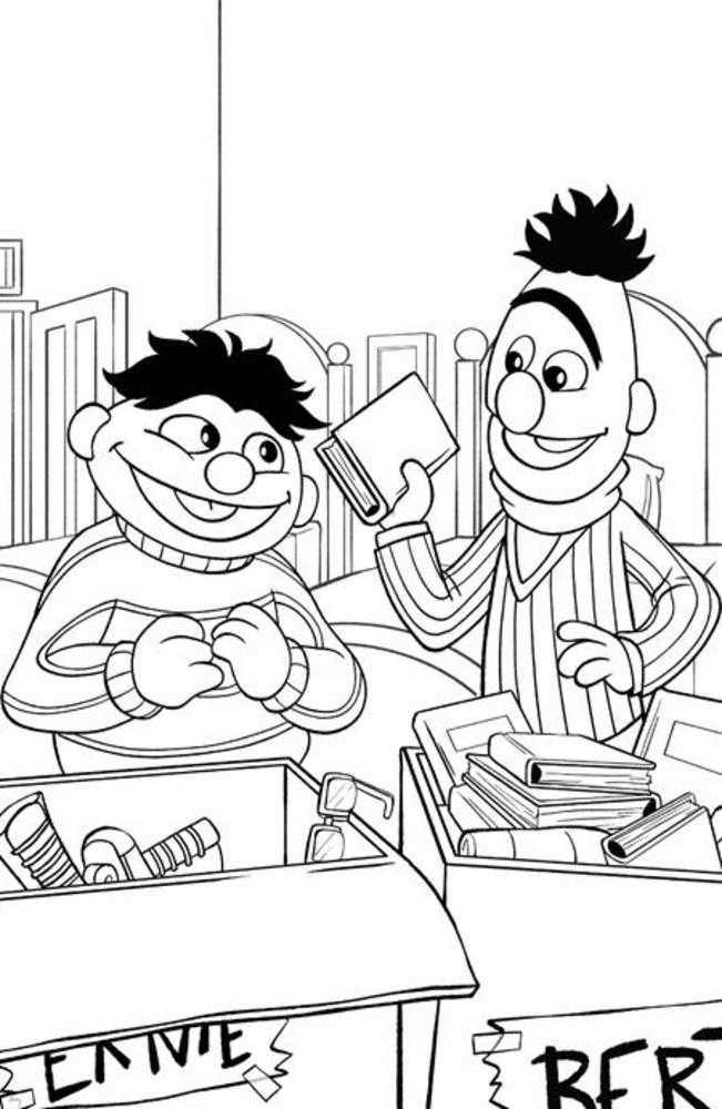 Sesame Street #2 Cover C Coloring Book Sketch