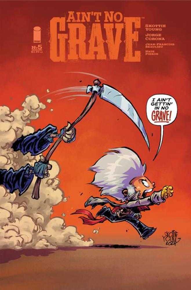 Aint No Grave #5 (Of 5) Cover B 1 in 25 Skottie Young Variant (Mature)
