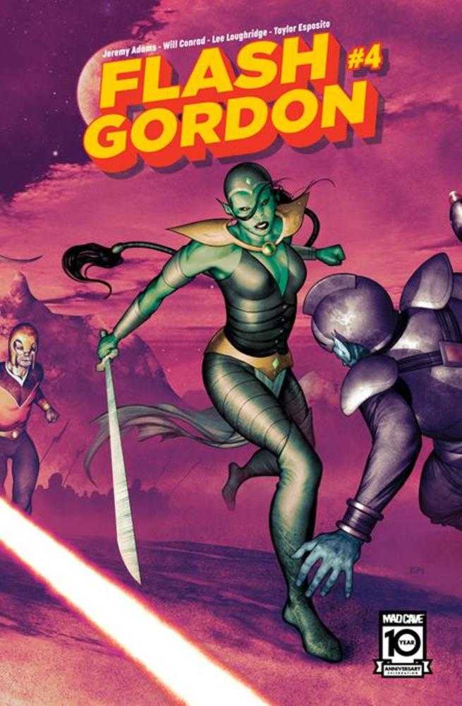 Flash Gordon #4 Cover B Frazer Irving Connecting