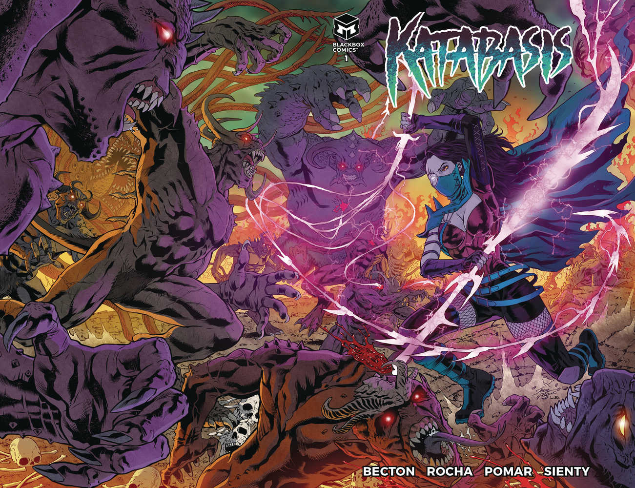 Katabasis #1 (Of 5) Cover B Vitorino