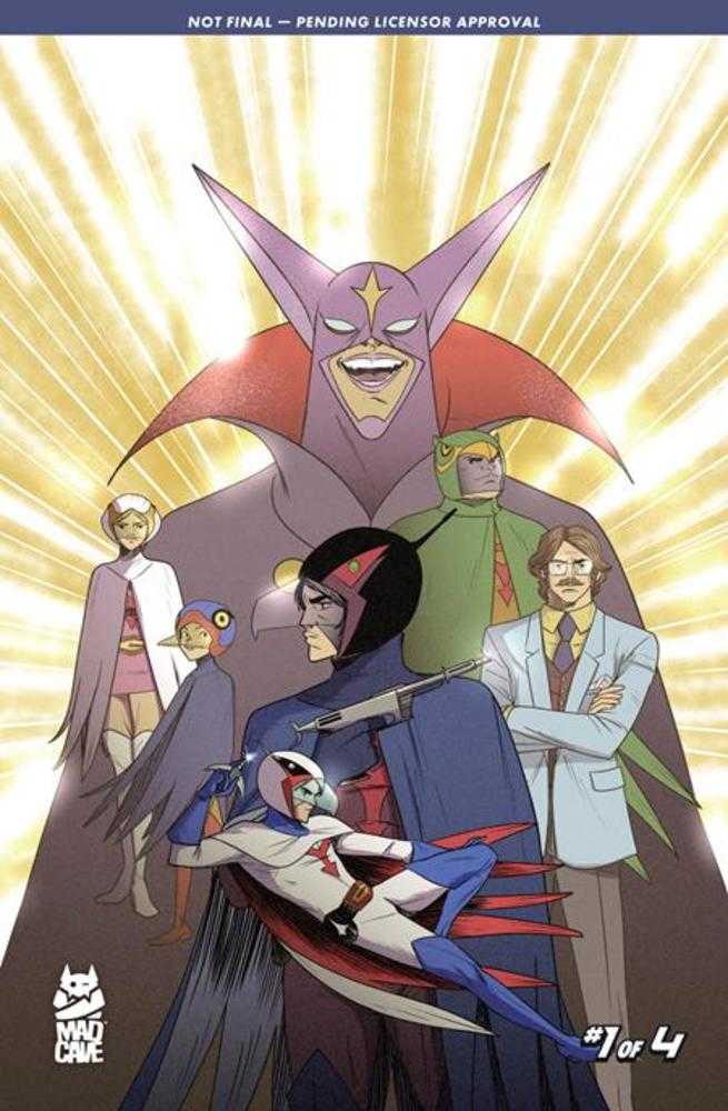 Gatchaman Only One Earth #1 (Of 4) Cover B Nuno Plati Variant