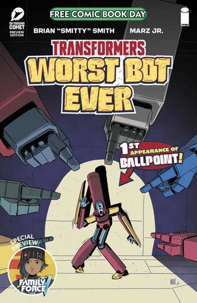 Free Comic Book Day 2025 - Transformers Worst Bot Ever Special