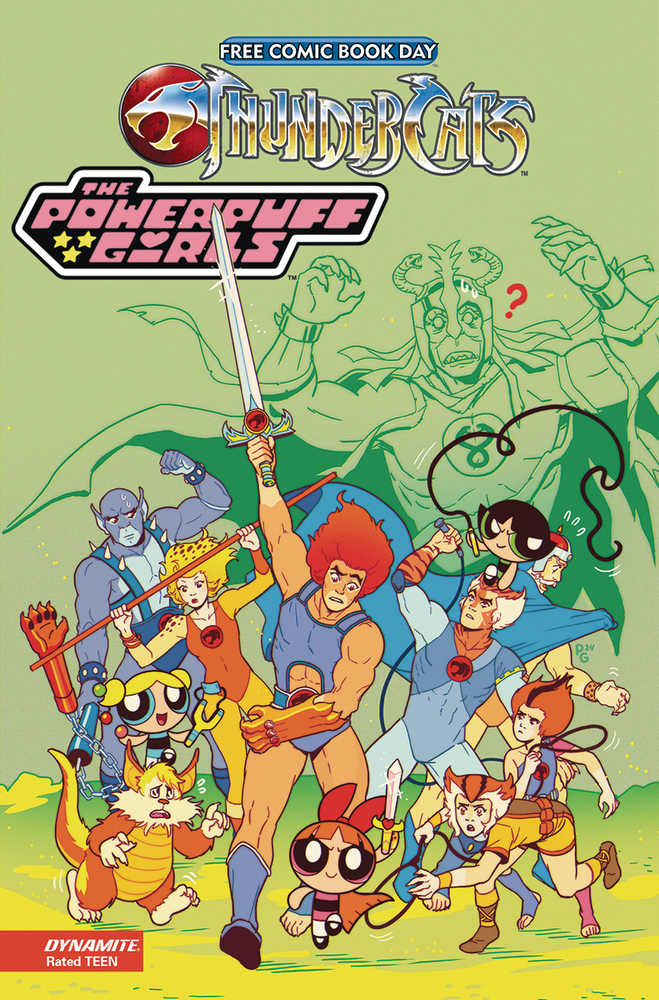 Free Comic Book Day 2025 Single Unit Thundercats Powerpuff Girls #0 (