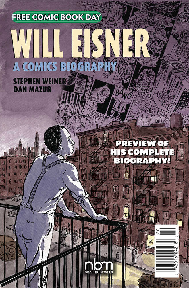 Free Comic Book Day 2025 Will Eisner Comic Biography