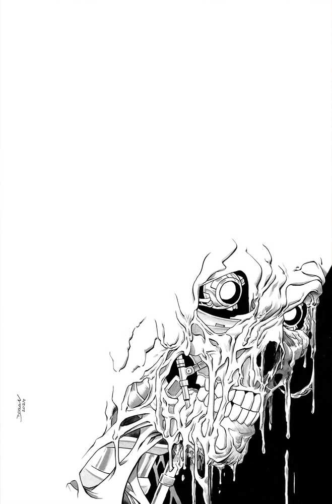 Terminator #6 Cover L 15 Copy Variant Edition Shalvey Line Art Virgin