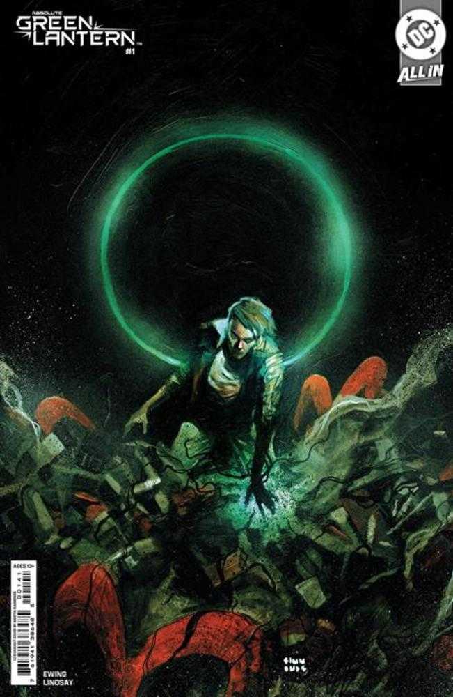 Absolute Green Lantern #1 Cover I 1 in 25 Martin Simmonds Card Stock Variant