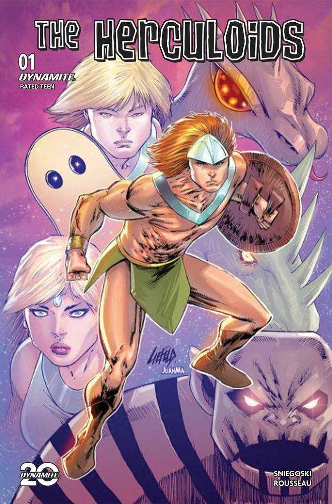 Herculoids #1 Cover Za Foc Liefeld Original