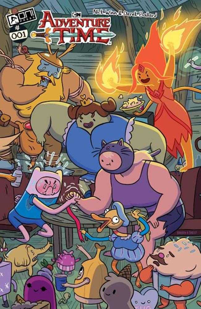 Adventure Time (2025) #1 Cover I 1 in 10 Shelli Paroline & Braden Lamb Infinite Interlocking Variant