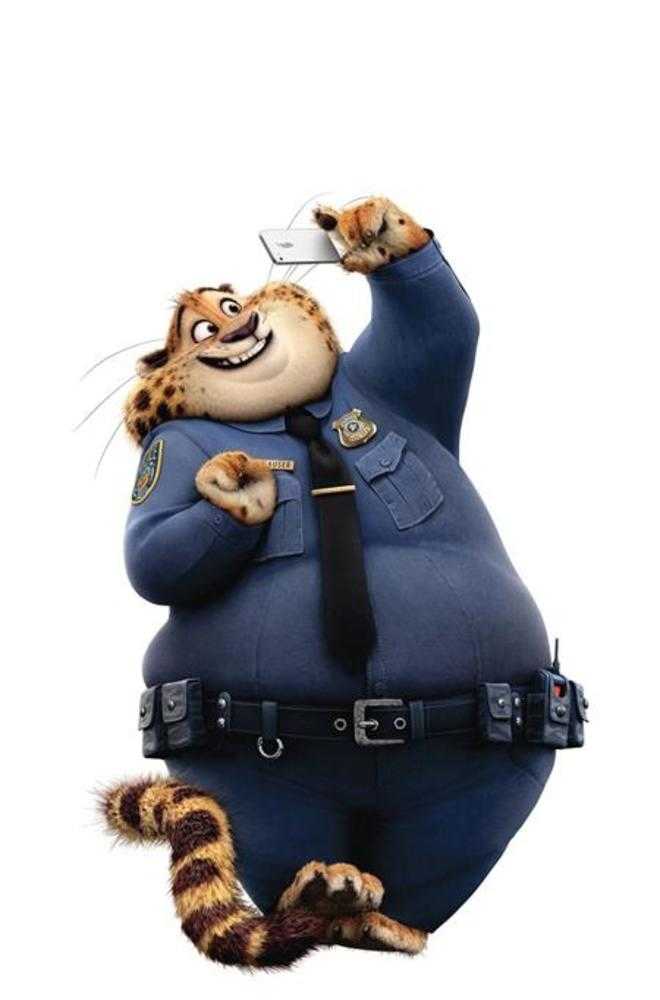 Zootopia #4 Cover F 1 in 10 Movie Characters Full Art Variant