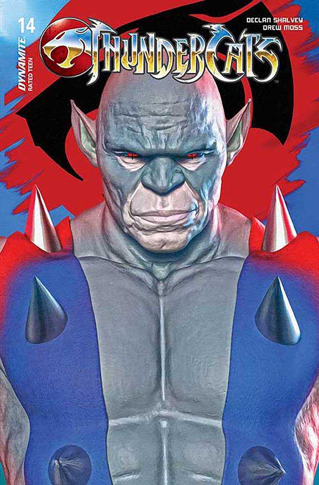 Thundercats #14 Cover Za Foc 7 Copy Variant Edition Spears Red Bkgr Foil