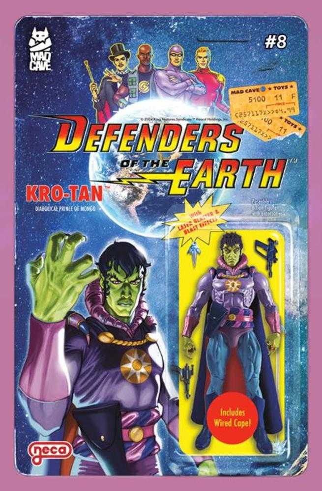 Defenders Of The Earth #8 (Of 8) Cover B Djordje Djokovic Action 