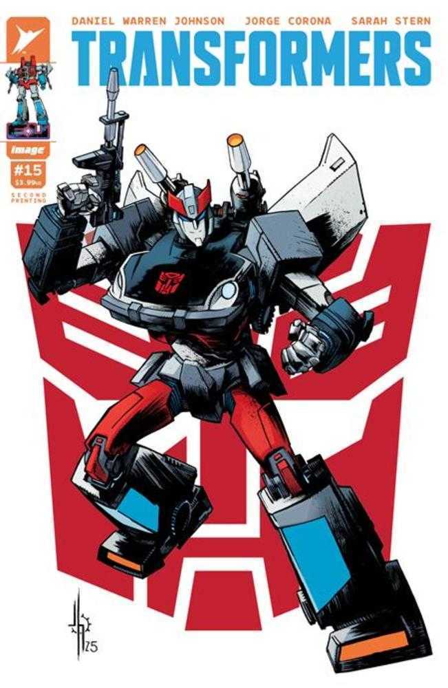 Transformers #15 2nd Print Cover B Jason Howard Variant