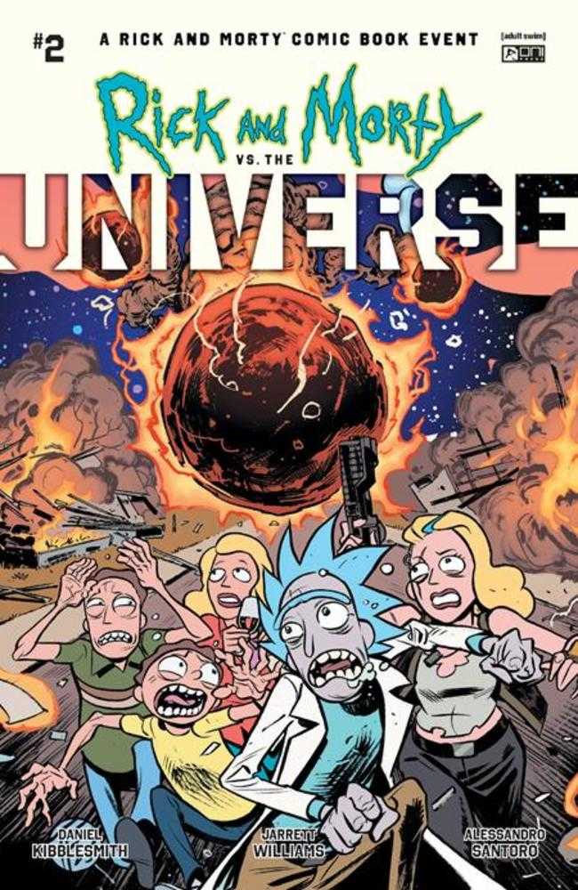 Rick And Morty vs The Universe #2 (Of 4) Cover D Inc 1:20 Tom Fowler Event Variant