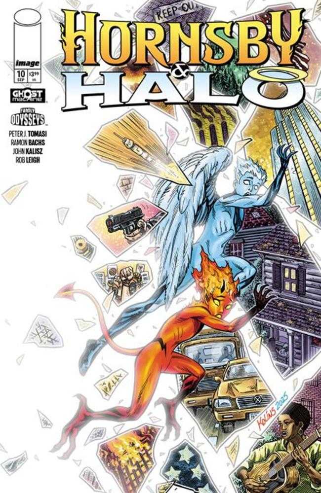 Hornsby & Halo #10 Cover B Scott Kolins Variant