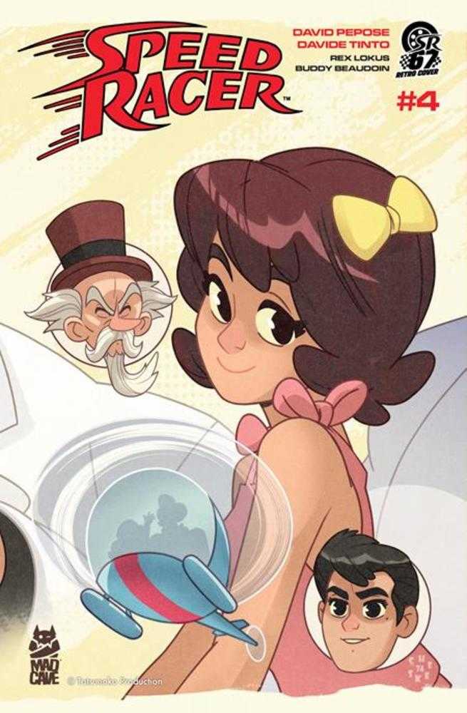 Speed Racer #4 Cover B Sean Galloway Retro Manga Variant