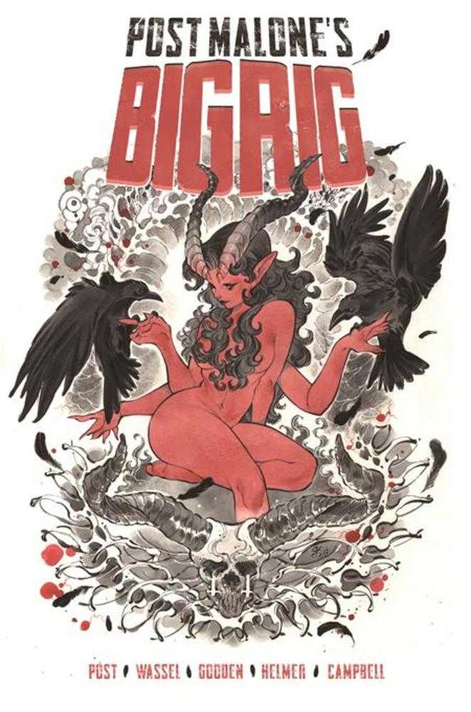 Big Rig Hardcover Volume 01 Limited Edition Silver Foil Peach Momoko Variant Limited To 500