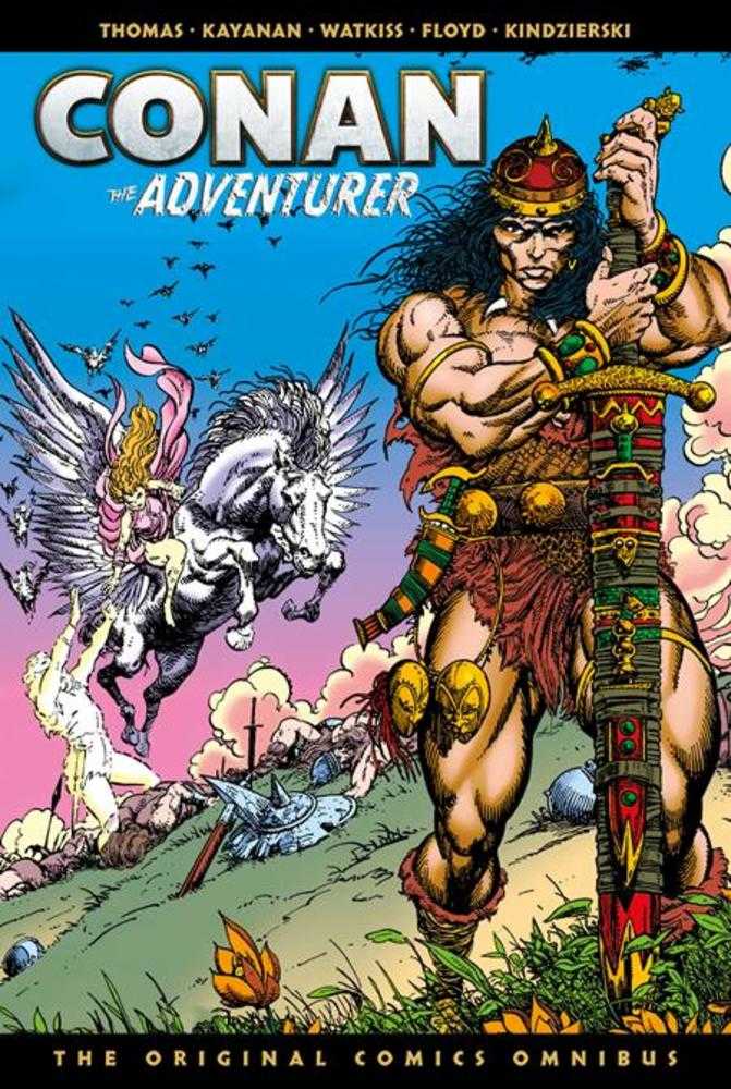Conan The Adventurer The Original Years Omnibus Hardcover Volume 01 Direct Market Edition Rafael Kayanan Cover (Mature)