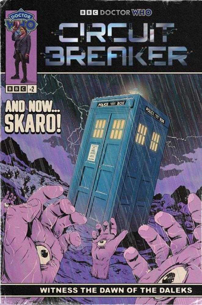 Doctor Who Circuit Breaker #2 (Of 2) Cover D Flops Dalek Takeover Cardstock Variant