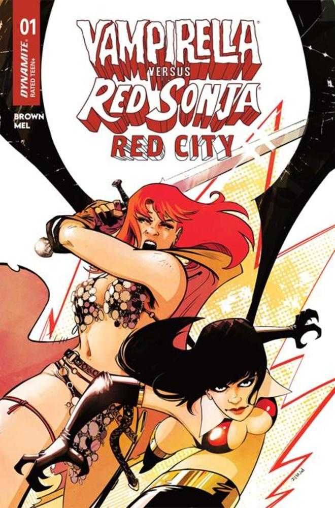 Vampirella vs Red Sonja Red City #1 Cover A Sebastian Piriz
