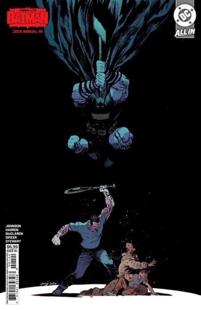 Absolute Batman 2025 Annual #1 (One Shot) 4th Print Cover B Daniel Warren Johnson Card Stock Variant