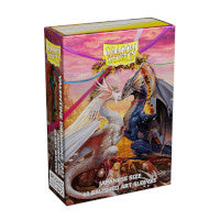 Dragon Shield Japanese Size Brushed Art Sleeves – Valentine Dragon 2023 (60)