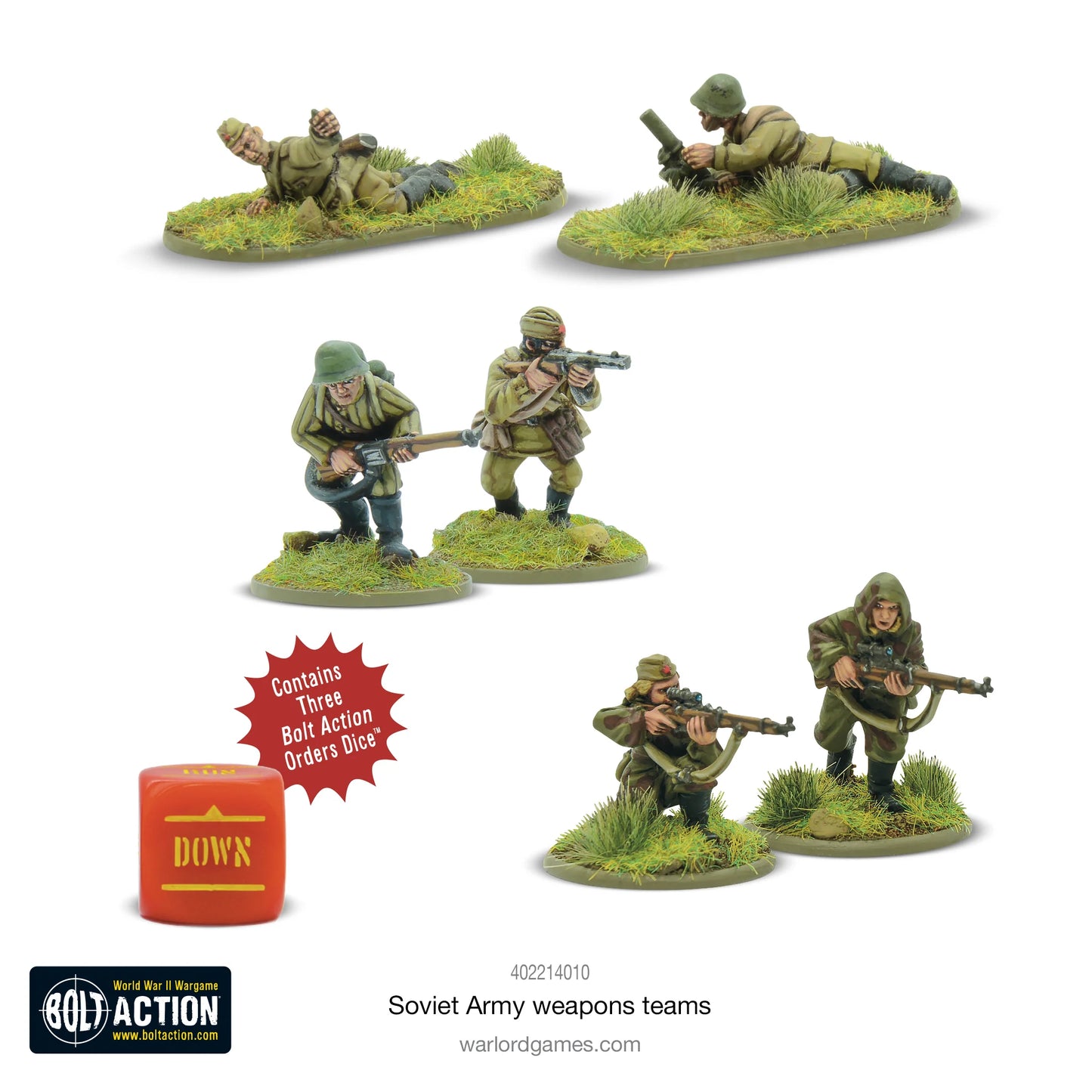 Bolt Action - Soviet Army Weapons Team