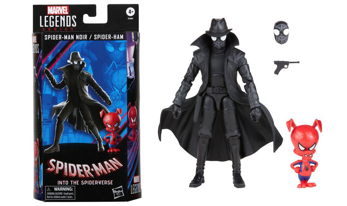 Marvel Legends Spider-Man: Into the Spider-Verse Spider-Man Noir & Spider-Ham