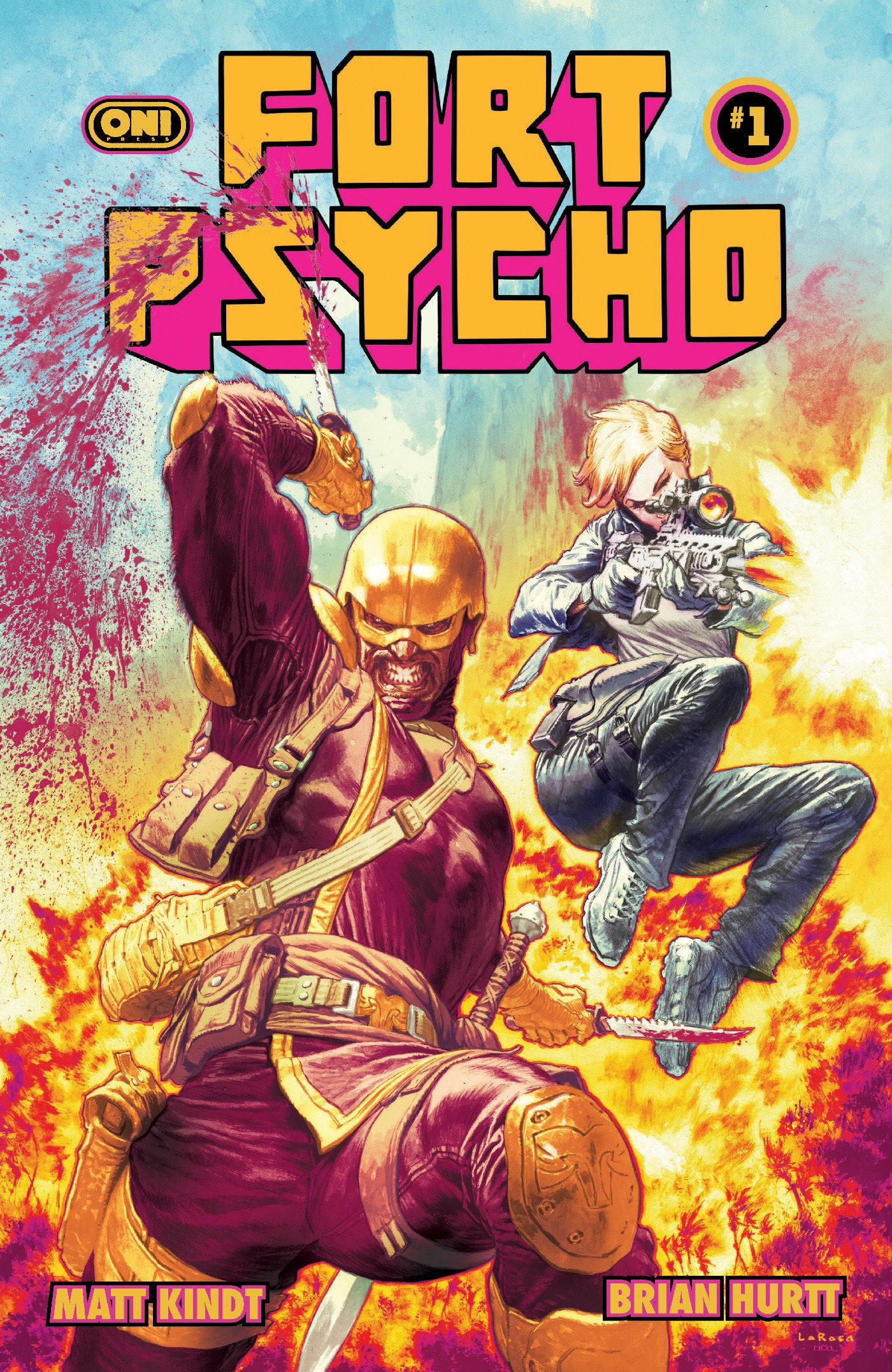 Fort Psycho #1 Cover B Lewis Larosa Variant