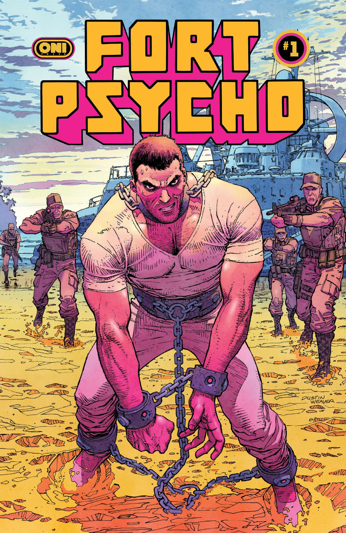 Fort Psycho #1 Cover C Dustin Weaver Variant