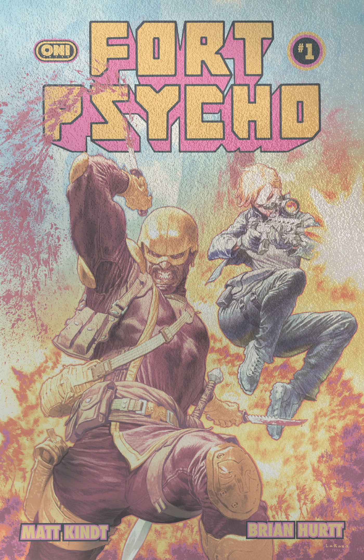 Fort Psycho #1 Cover F Lewis Larosa Foil Variant