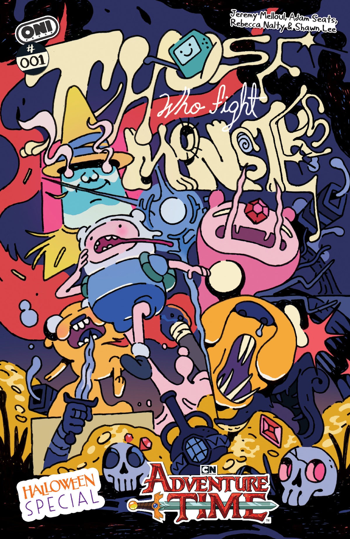Adventure Time Halloween Special #1 Cover D 1 in 10 Adam Seats Variant