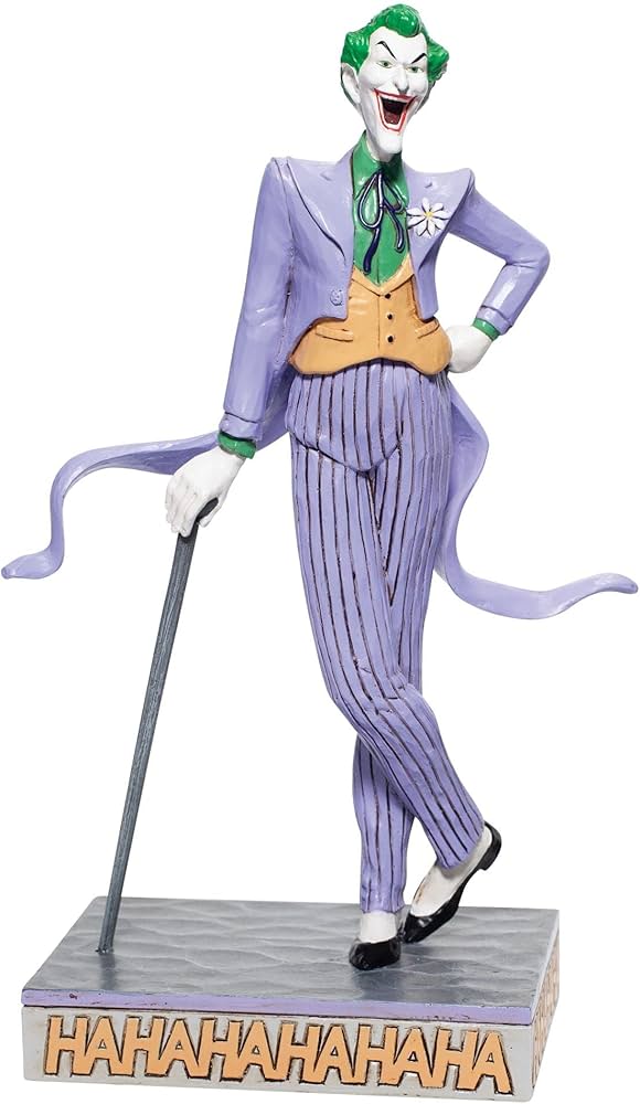 JIM SHORE DC COMICS JOKER 8.25IN FIGURE