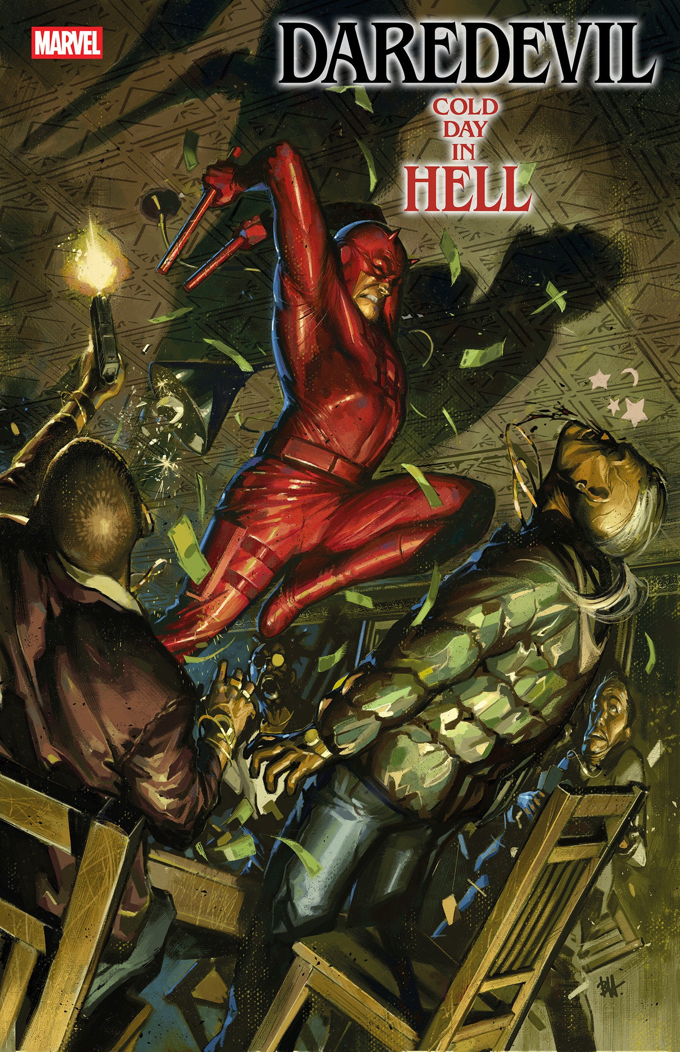 Daredevil: Cold Day In Hell #1 Ben 25 COPY INCV