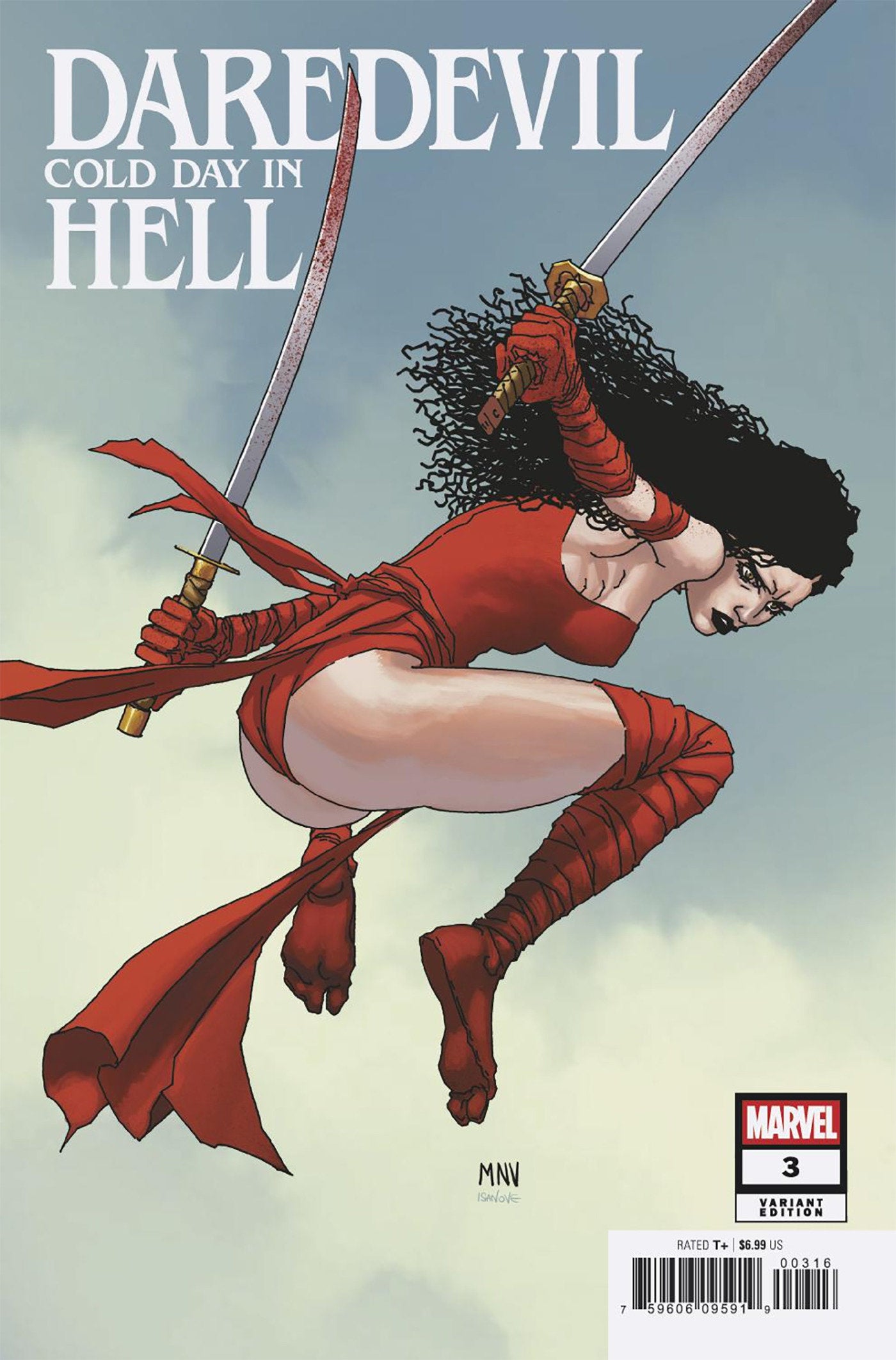 Daredevil: Cold Day In Hell #3 Steve Mcniven Variant 1:25