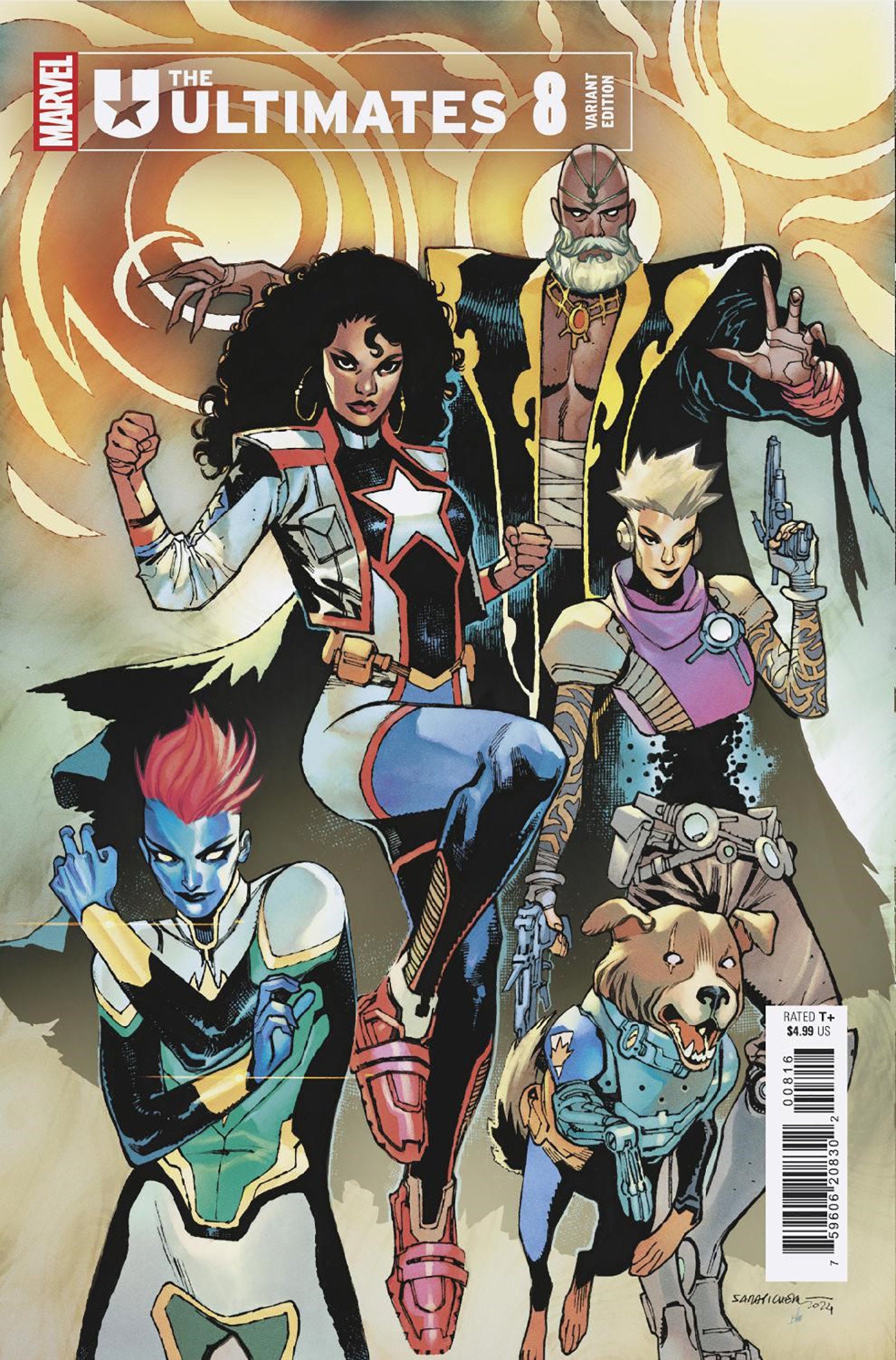Ultimates #8 25 COPY INCV SARA PICHELLI VAR