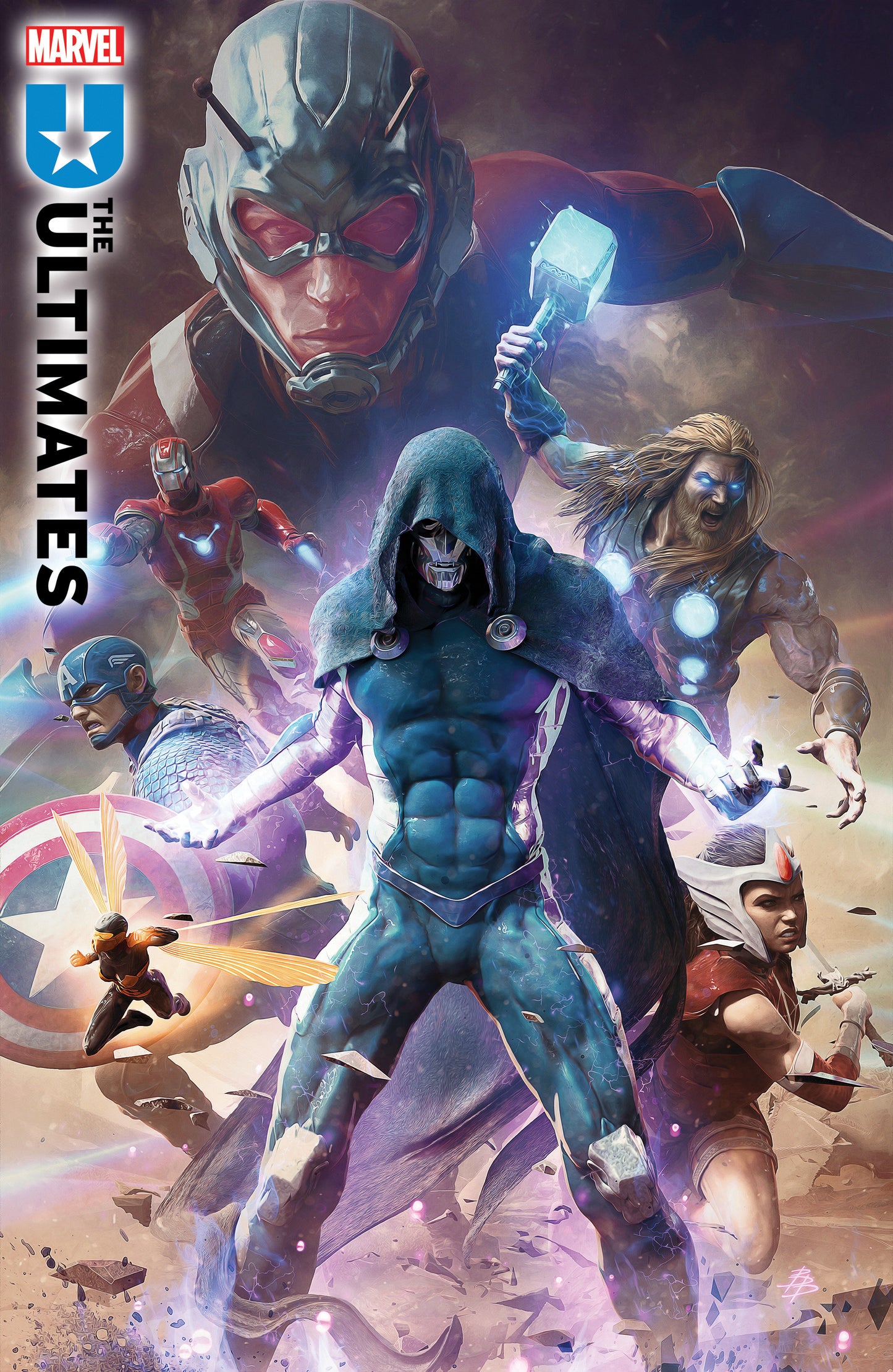 Ultimates #17 Bjorn Barends Variant 1:25
